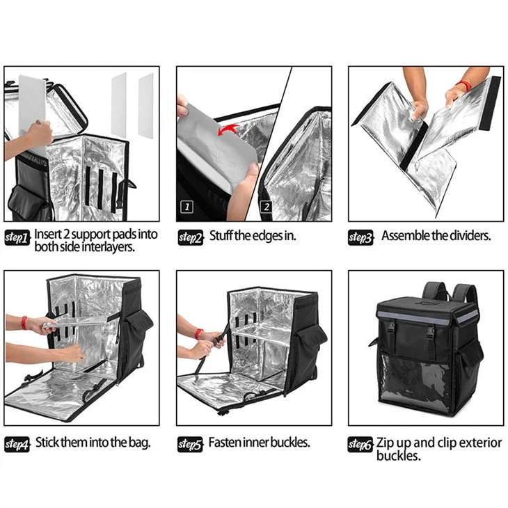 Custom Food Delivery Bag Manufacturer