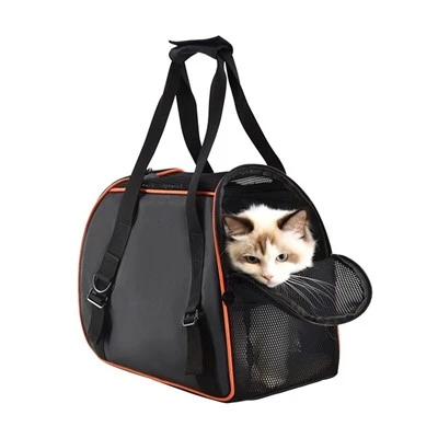 Yumuşak Altlı Pet Seyahat Taşıma Çantası