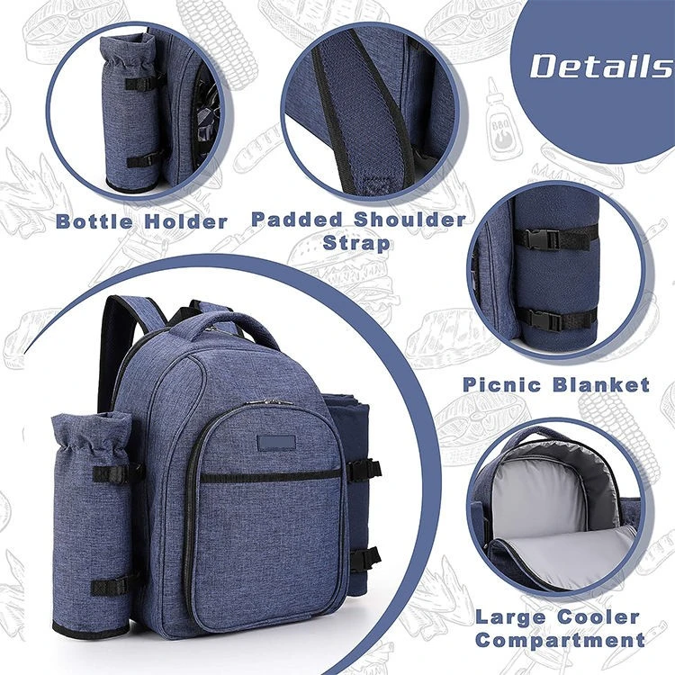 Multi-Functional Family Outdoor Picnic Cooler Backpack factory